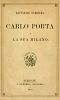 [Gutenberg 56857] • Carlo Porta e la sua Milano